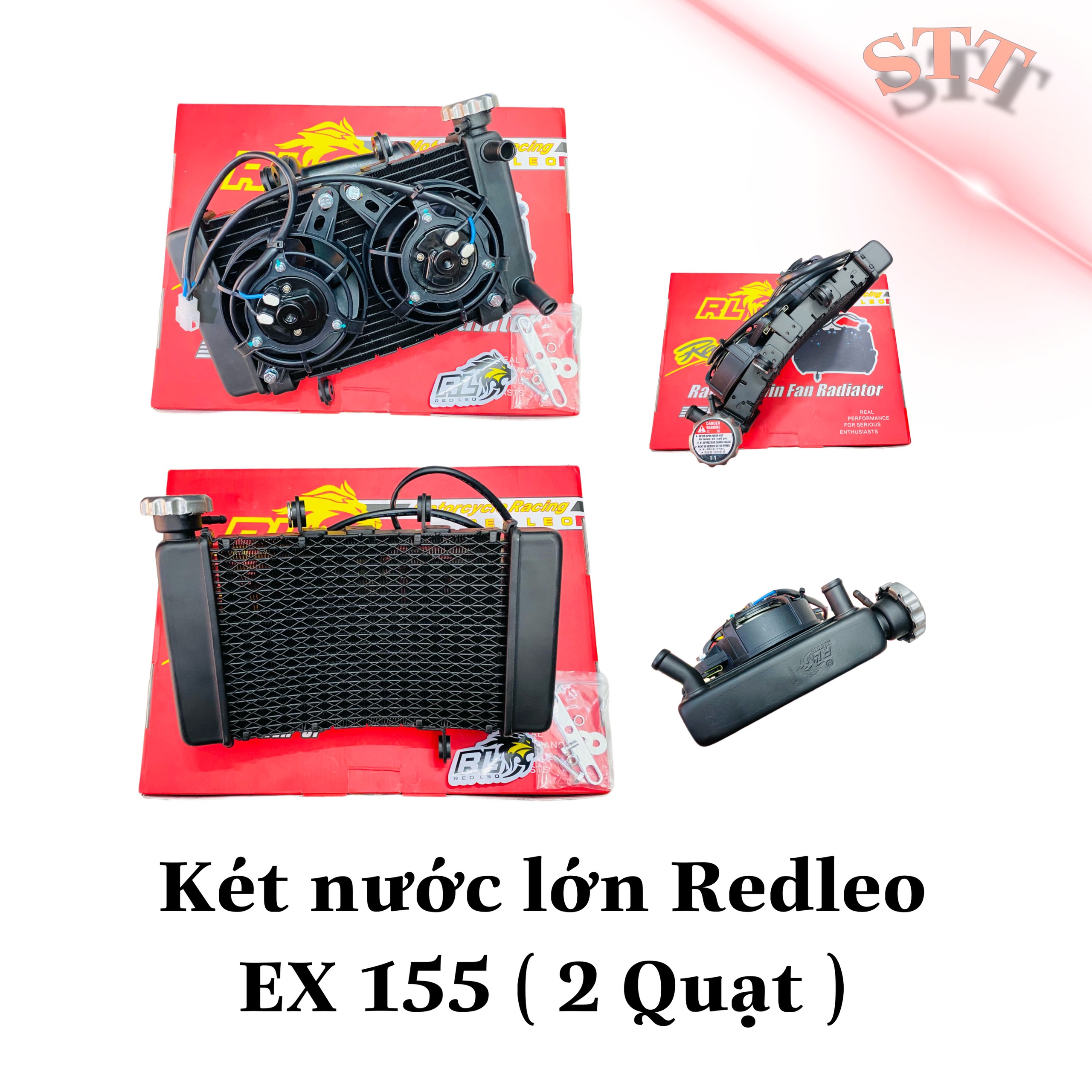 Két nước Lớn RedLeo EX 155 - 2 quạt gió