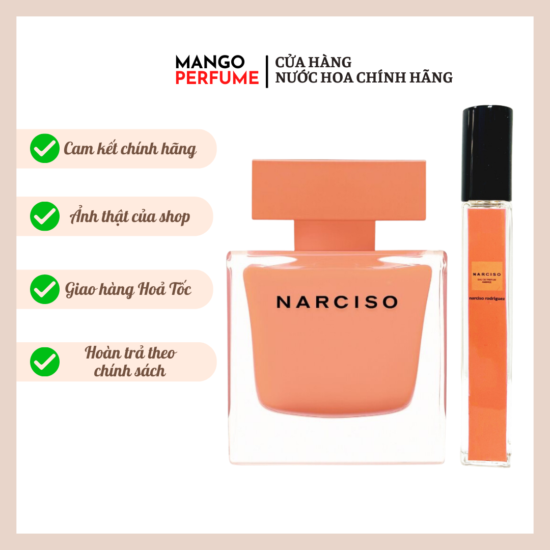 Nước hoa chiết nữ Narciso Rodriguez Ambree EDP | Mango Perfume