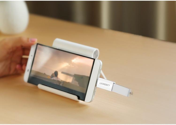 Đầu chuyển Type-C sang USB 3.0 Ugreen 30155 Chính Hãng