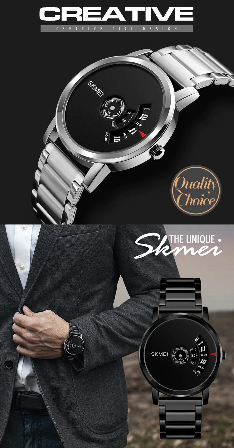 Đồng hồ Unisex SKMEI 1260 chạy dọc độc đáo