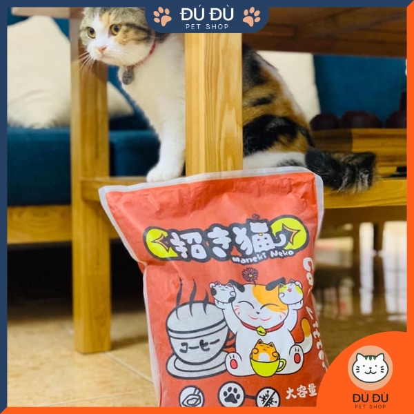 Cát Vệ Sinh Mèo Nhật Bản Maneki Neko 5L