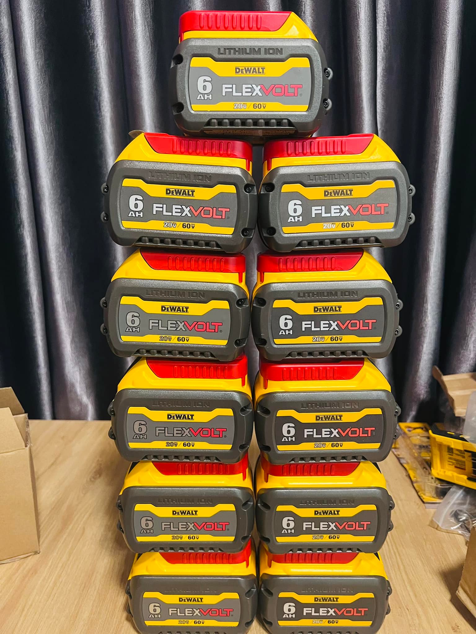 Pin Flexvolt Dewalt DCB606-KR (20V-6Ah - Pin 6Ah Dewalt - Pin 60v Dewalt)