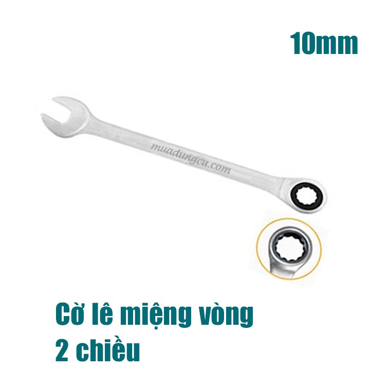Cờ lê miệng vòng 2 chiều Total TCSPAR101