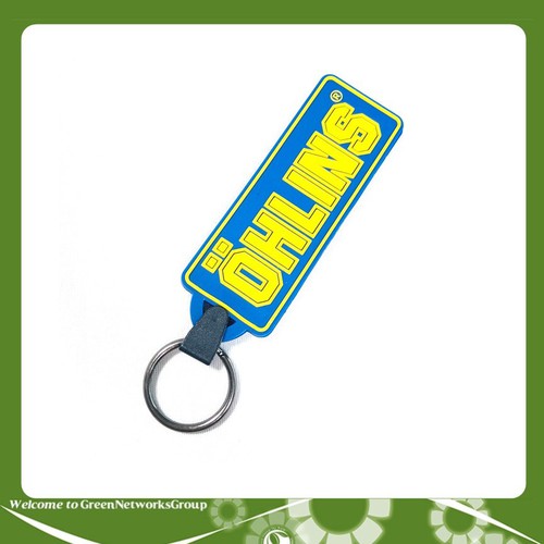 Móc Khóa 2 mặt OHLINS trang trí xe máy