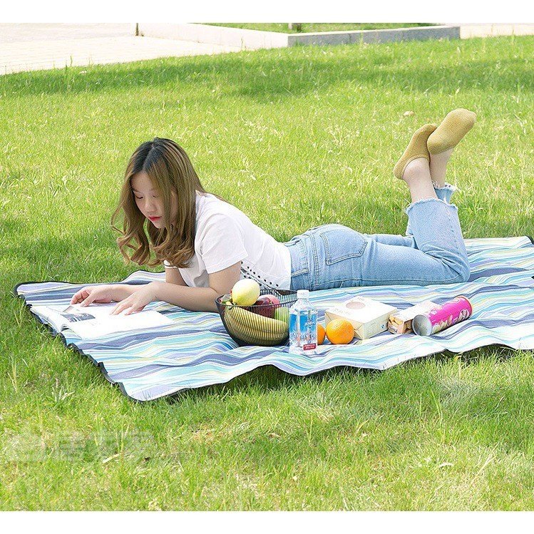 Thảm du lịch dã ngoại picnic chống nước gấp gọn