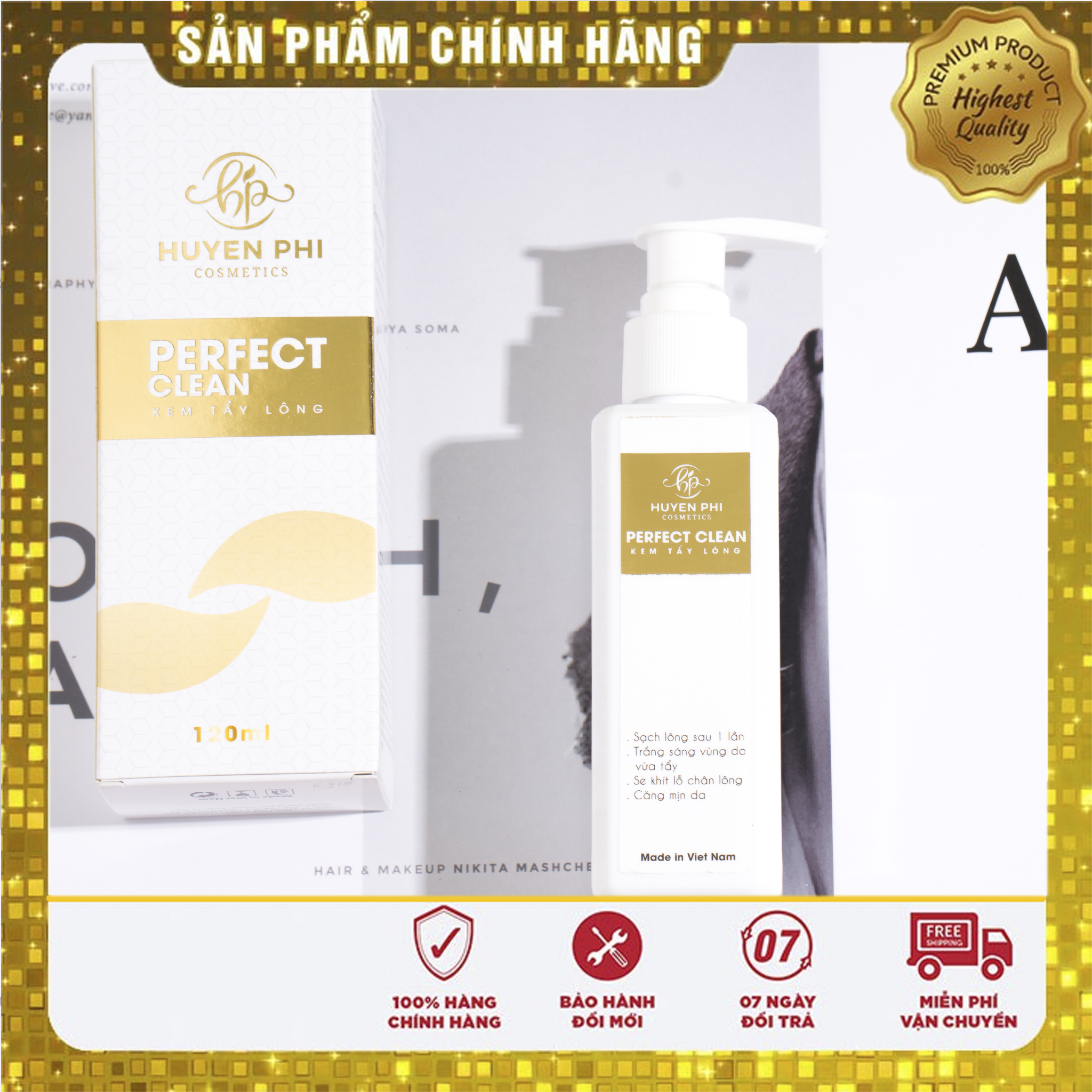 KEM TẨY LÔNG HUYỀN PHI TRIỆT LÔNG VĨNH VIỄN