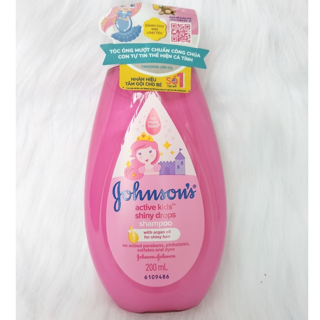 Sữa tắm/Dầu gội Johnson Baby 200ml