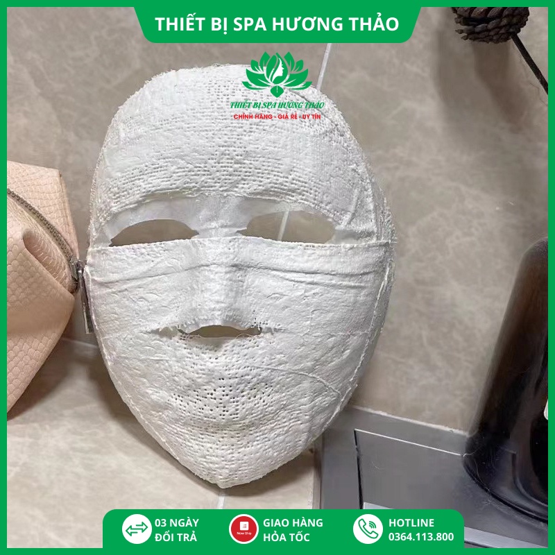 Mặt nạ thạch cao lụa nâng cơ, căng da, thon gọn khuôn mặt - Set 5 miếng