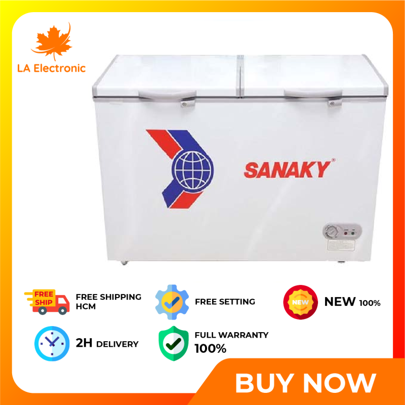Trả Góp 0% - Tủ đông Sanaky 270 lít VH-365A2 - Miễn phí vận chuyển HCM