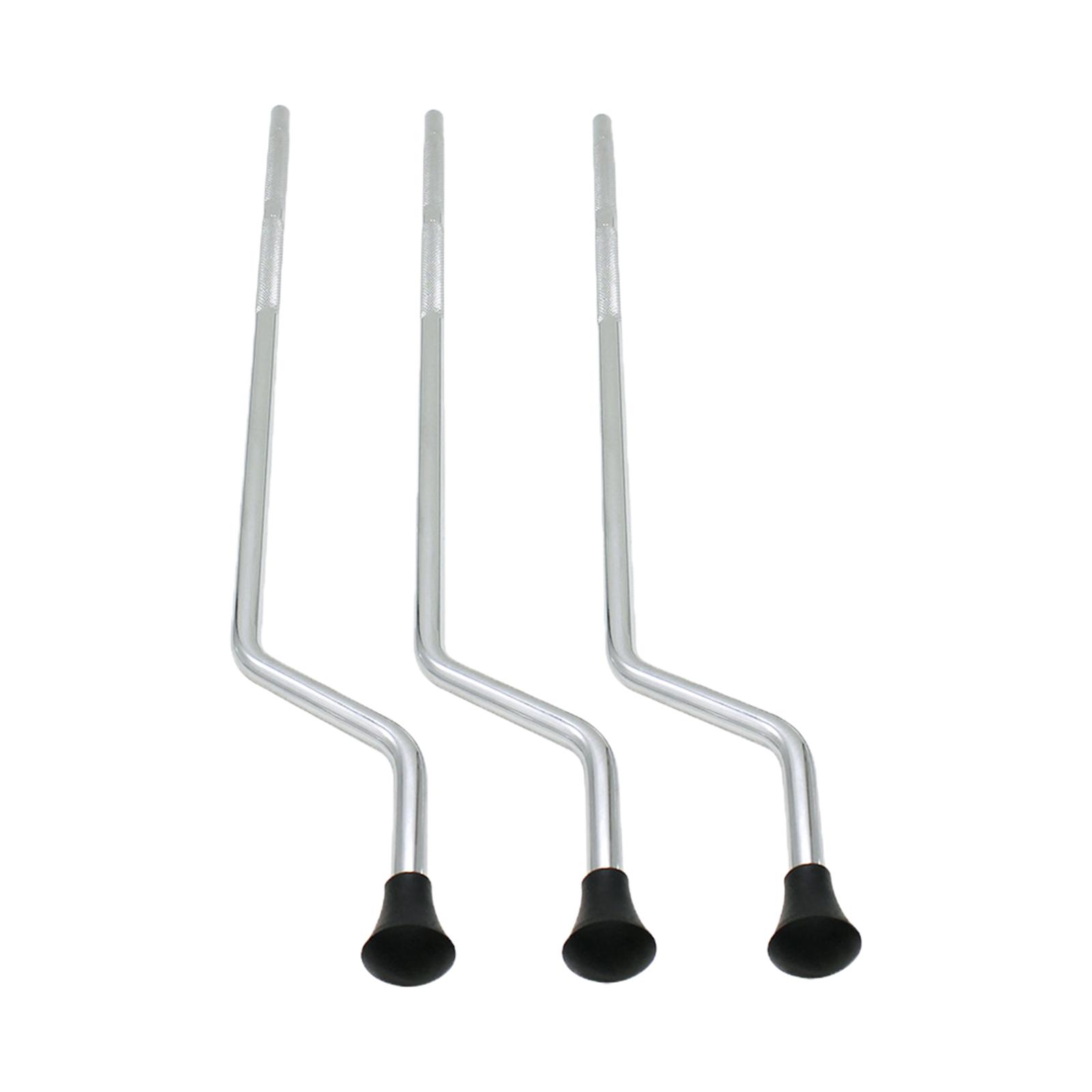3X sàn Tom trống chân hỗ trợ phần cứng giá Tom đứng trống Bộ phận Bộ gõ bộ phận