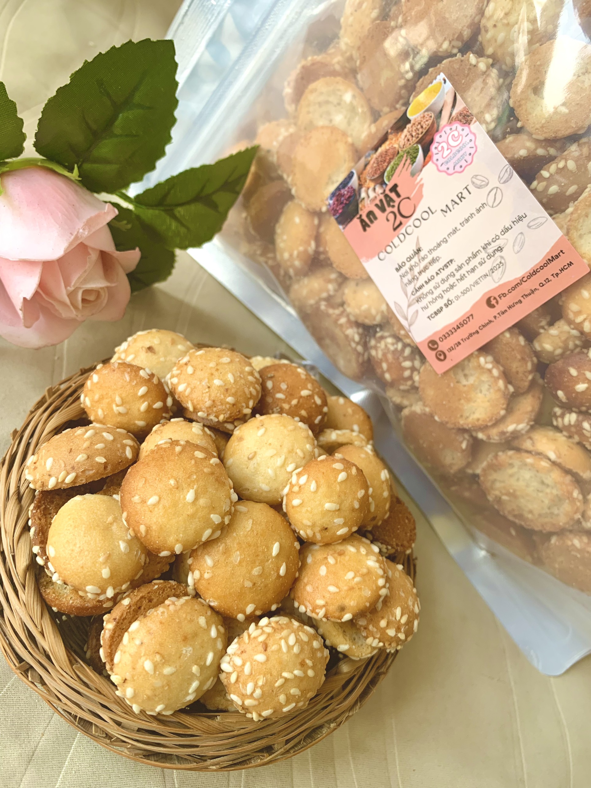 Bánh Nhện Mè 1kg 2c Mart