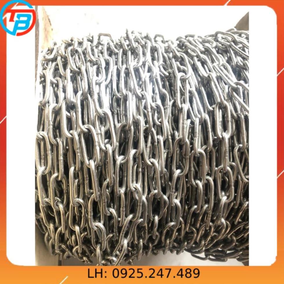 Dây xích INOX 304 Phi [ 6mm ] CÁP THÉP Thái Bình Vina