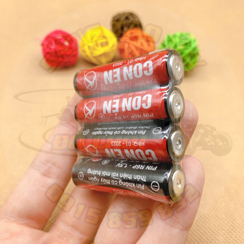 Pin tiểu AA 1.5V Con Én màu đỏ