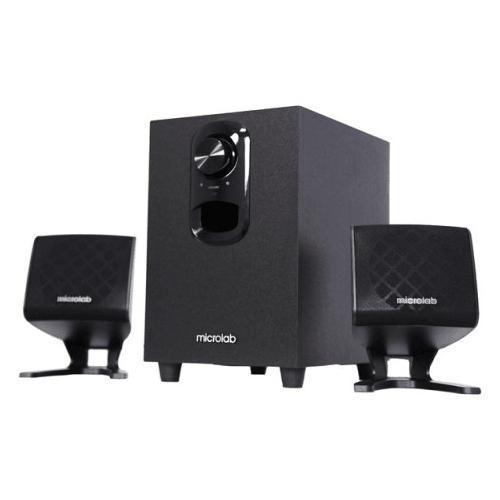 Loa vi tính Microlab M108 2.1 âm thanh hay nghe nhạc to cho cả điện thoại và máy tính