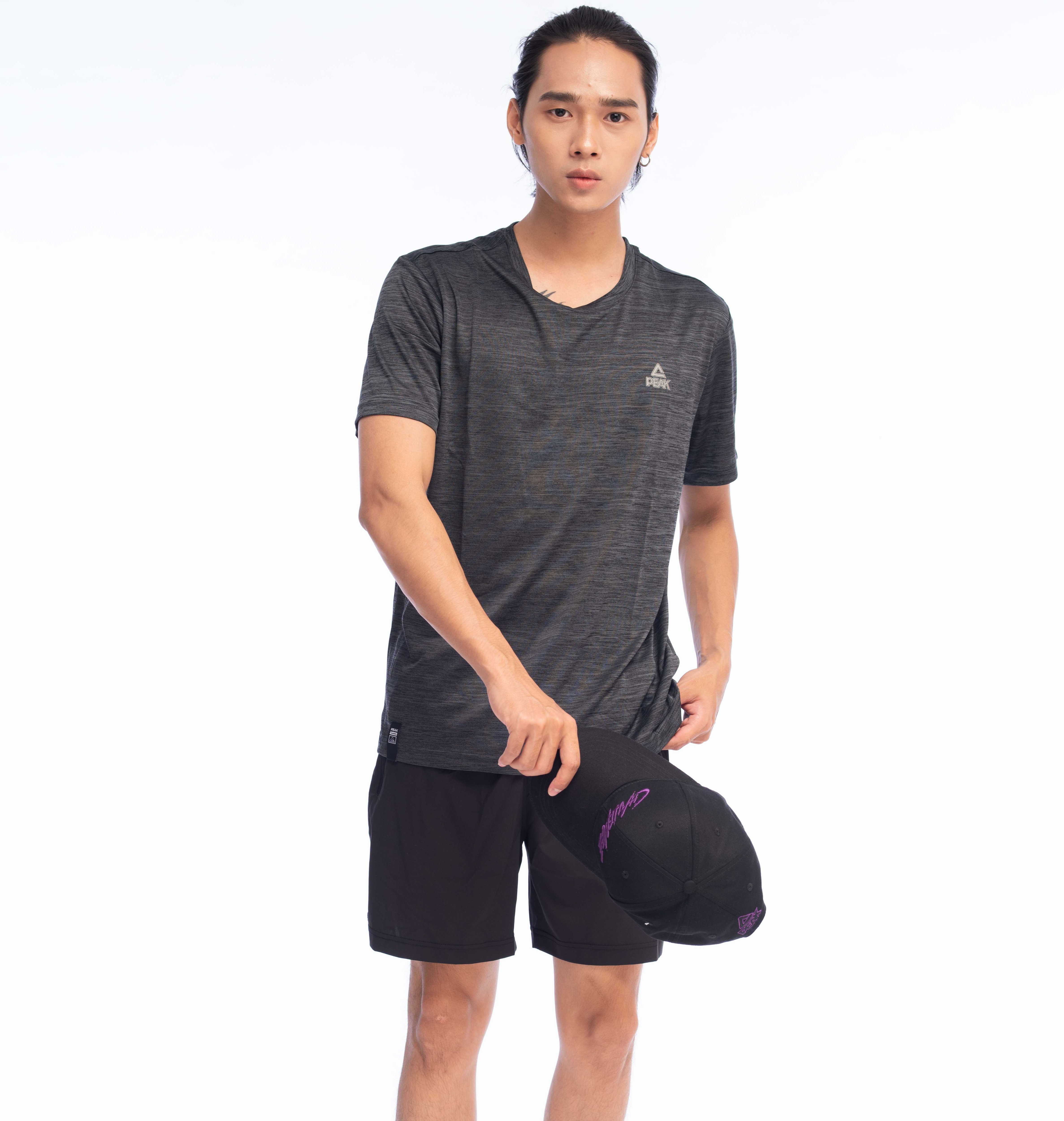Áo Phông Cổ Tròn Nam PEAK FW612757