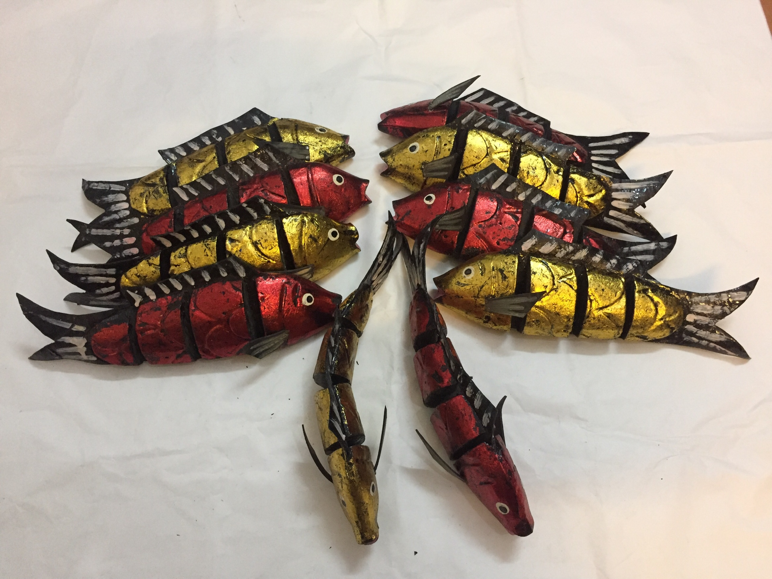 Cá gỗ sơn mài ( 28*12*6cm )