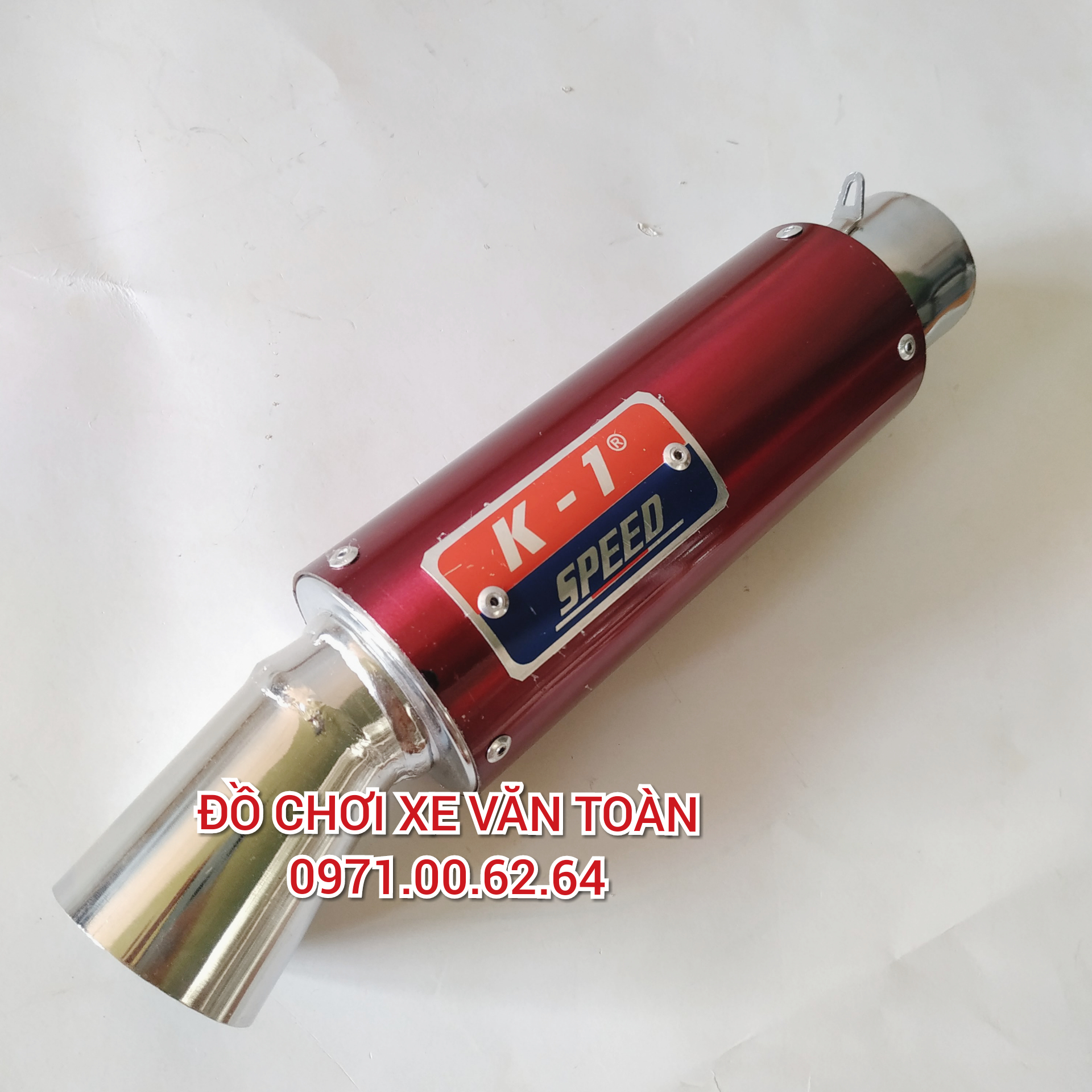 PÔ ĐỘ XE MÁY PÔ K1 ĐỎ (MỚI)