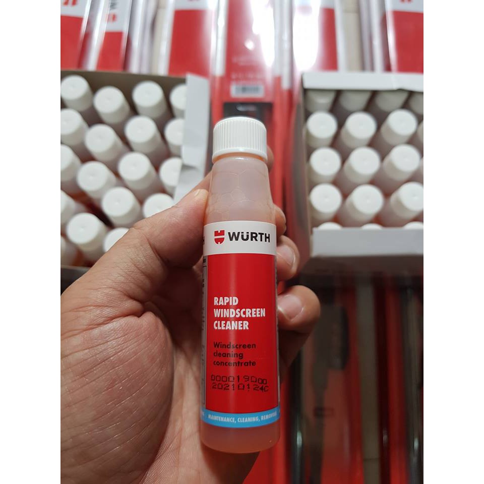 [FreeshipMAX] [HCM]Nước Rữa Kính Ô tô Wurth Rapid Windscreen Cleaner 32ml 0892333