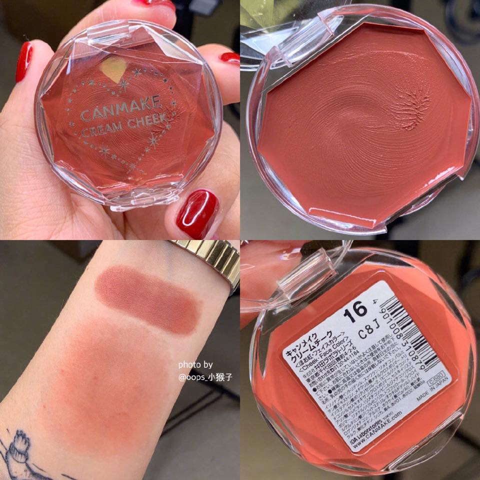 Phấn Má Canmake Dạng Kem Cream Cheek