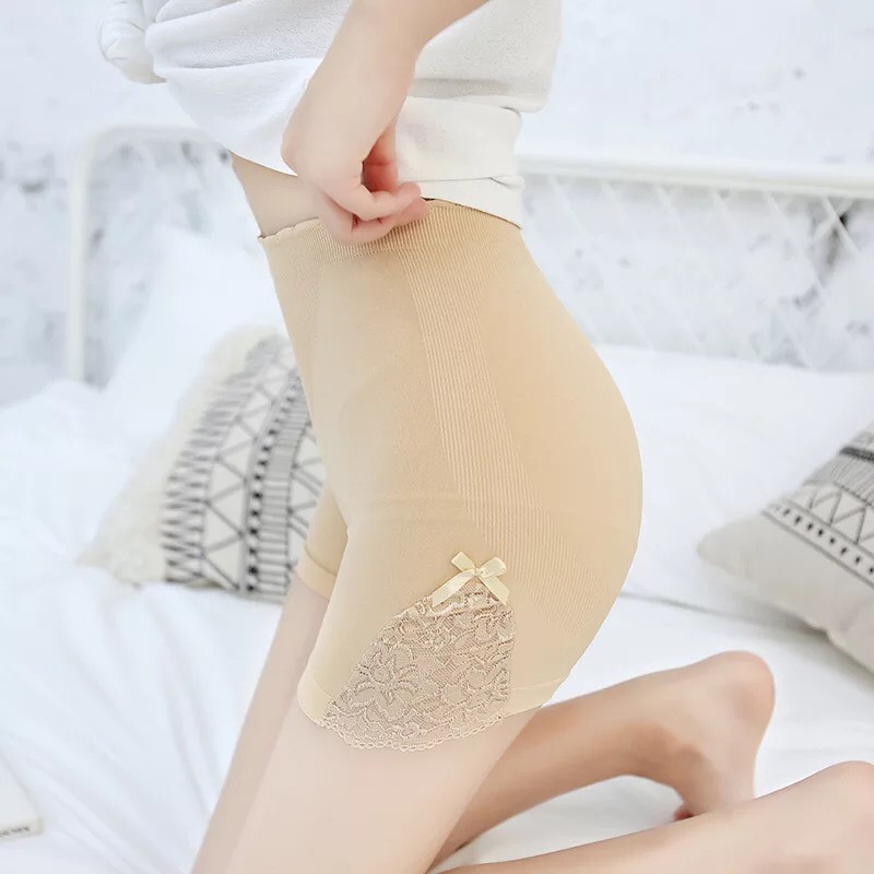 Quần đùi mặc váy cotton pha viền ren cực đẹp