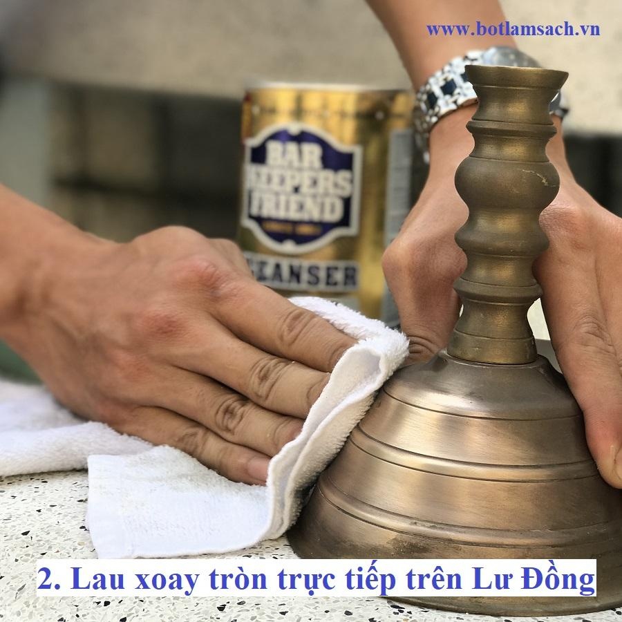 Bột đánh bóng lư đồng BKF 425g Đánh bóng lư đồng như mới - Dễ dàng tại nhà