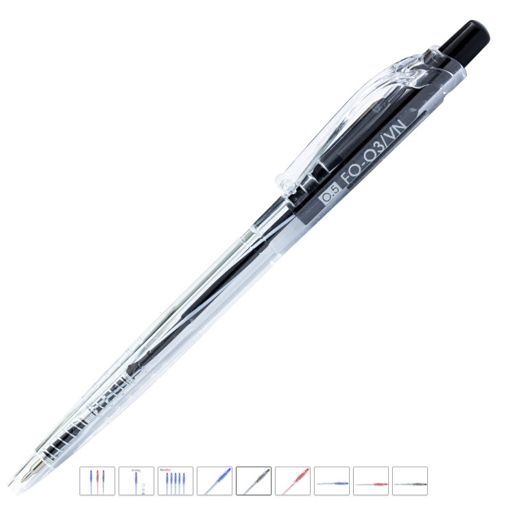 Bút Bi TL / Flexoffice FO-03 - combo 5 cây/màu