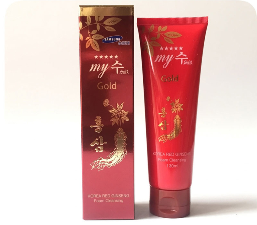 Sữa Rửa Mặt Hồng Sâm Đỏ My Gold Hàn Quốc