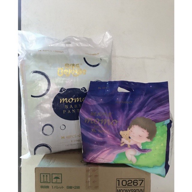 Bỉm Bejoyle MoMo chất lượng. Đủ size