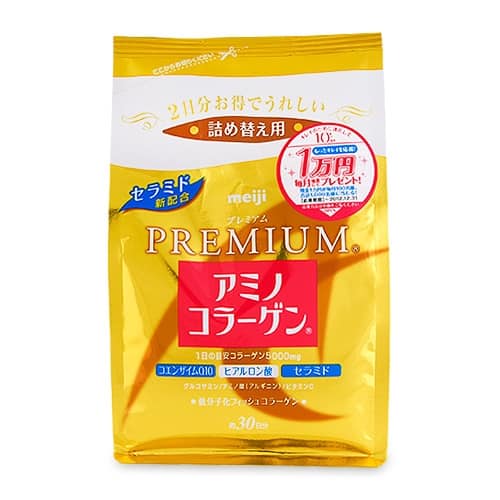 Bột collagen meiji premium vàng nhật bản