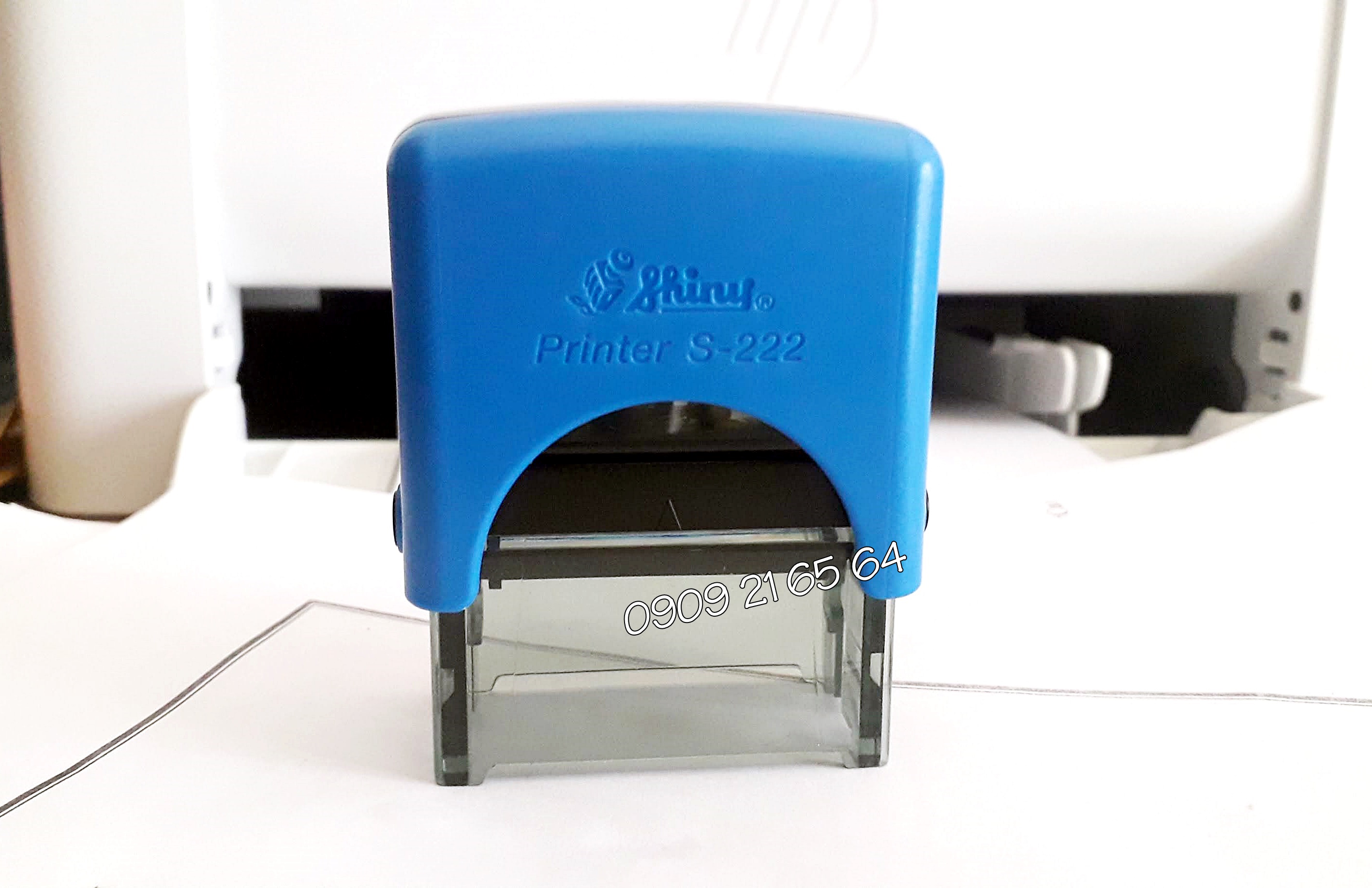 Khắc Dấu Tên hoặc Nội Dung - Shiny Printer S-222 / 38*14mm