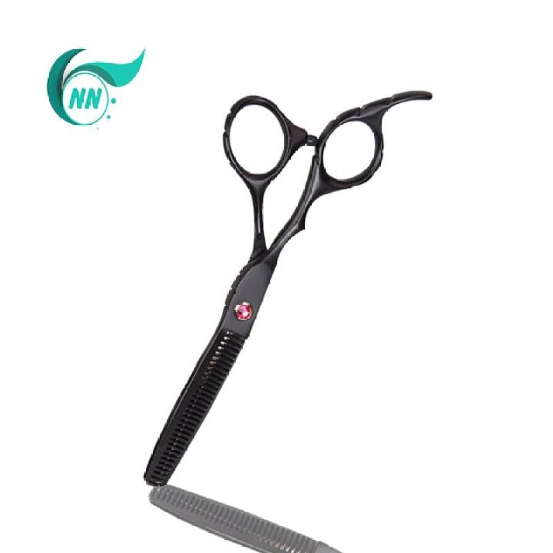 Kéo Răng cắt tóc 6.0 inch đơn ( đen ) cao cấp