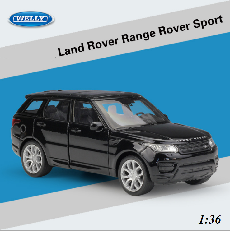 Đồ chơi trẻ em xe ô tô Land Rover Range Rover Sport tỉ lệ 1:36 bằng kim loại