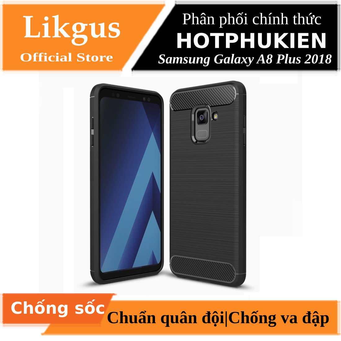 [HCM]Ốp lưng chống sốc Likgus cho Samsung Galaxy A8 Plus 2018 ( chống va đập chống vân tay) - phân phối bởi HotPhuKien