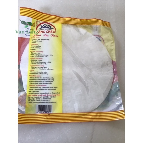 Bánh đa nem làng chều gói 15 lá