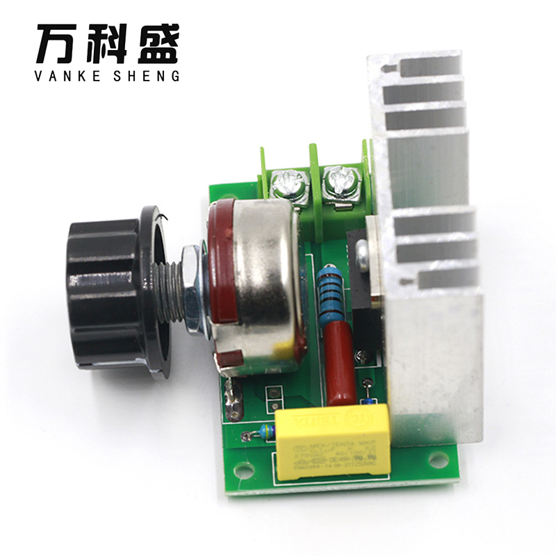 4000W SCR Electronic Voltage Regulator Speed Controller Control Board Governor Dimmer High Power Module AC 220V Resistive Load