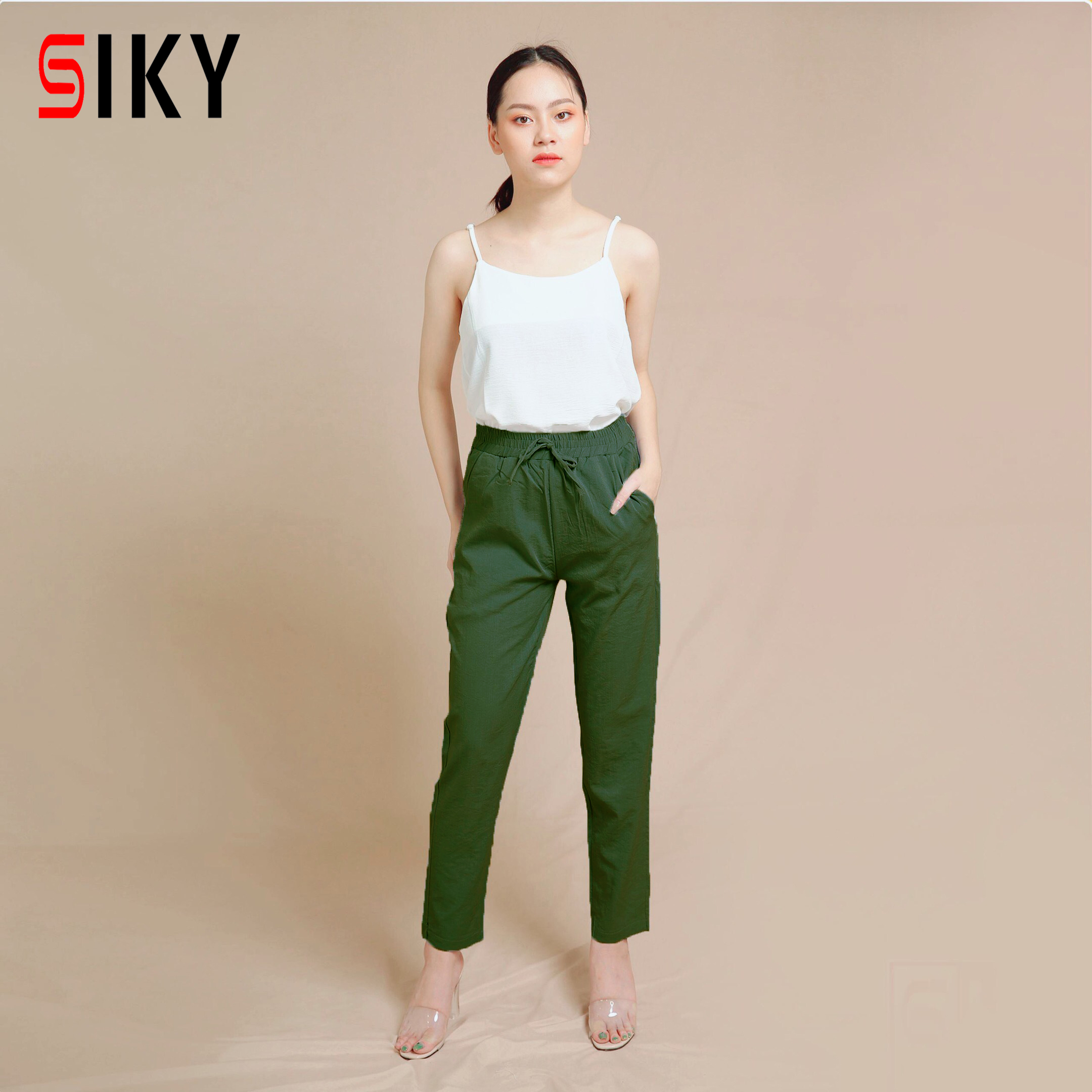 QUẦN ĐŨI NỮ BAGGY - Hàn quốc - SIÊU HÓT - QD01