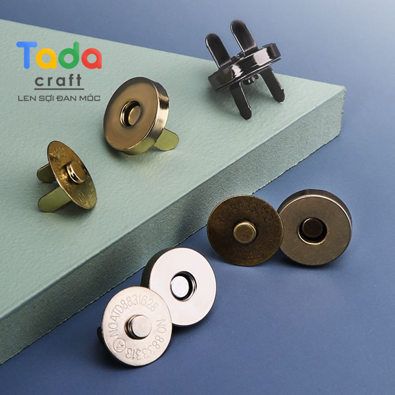 Pair of Magnetic Snap Buttons - Wallet Accessories