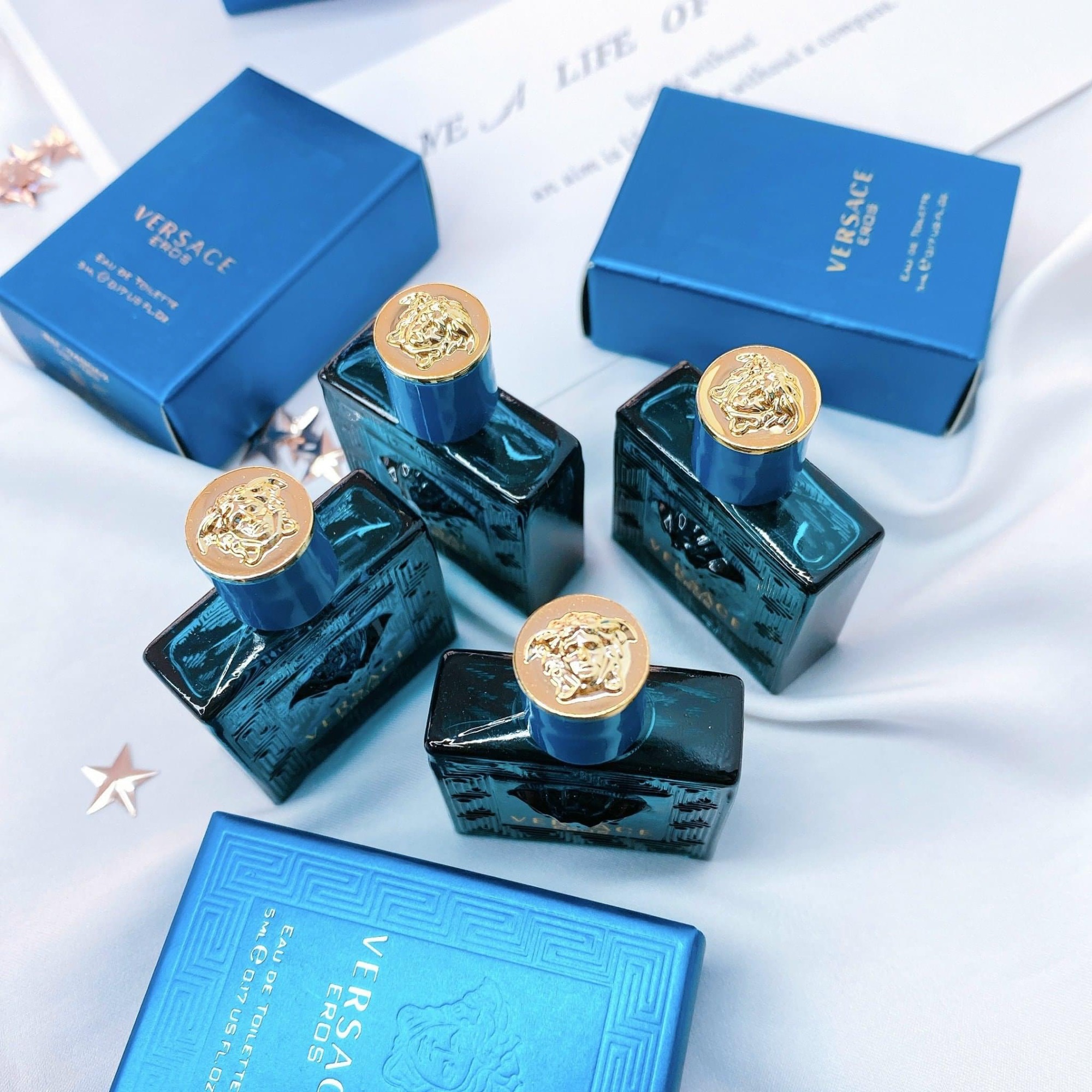 [SẴN MINI] Nước hoa Versace Eros xanh EDT mini 5ml [chính hãng]