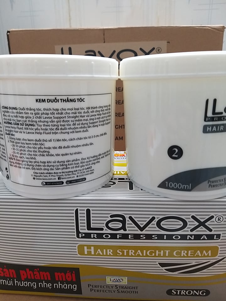 THUỐC DUỖI XÁM SỌC LAVOX DÀNH CHO TÓC KHỎE 500ML