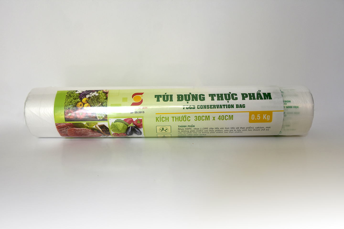 01 CUỘN TÚI ĐỰNG THỰC PHẨM (500gr)