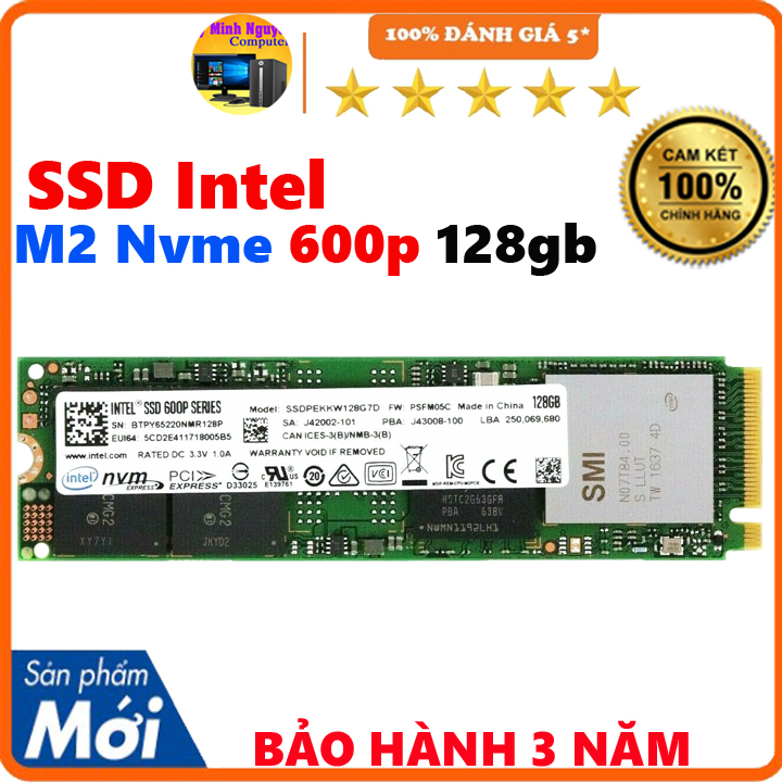 SSD Intel 760P M2 NVMe 256GB (không box)