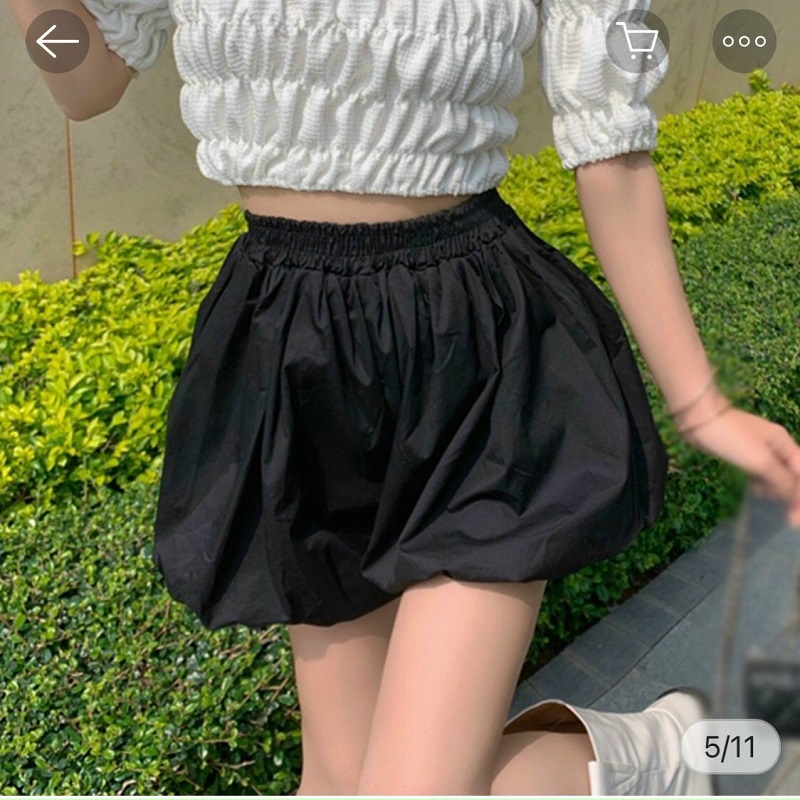 Quần sọt đùi ngô bí thời trang nữ Bt Qs01