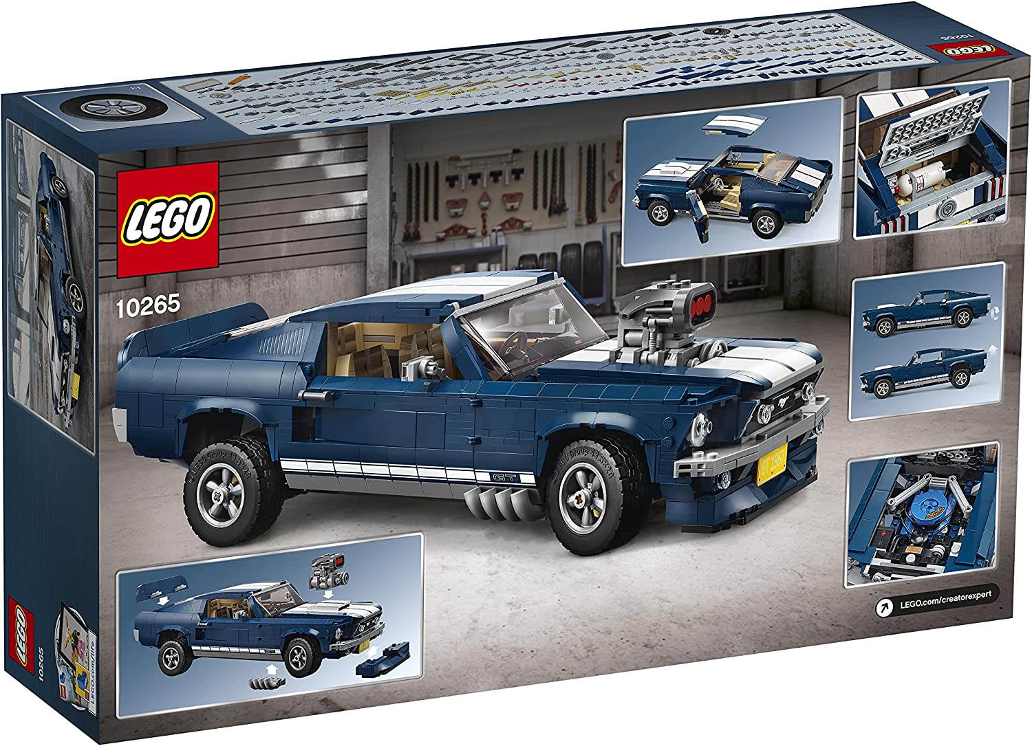 [HAPPY BRICKS] LEGO  CREATOR EXPERT - 10265 - FORD MUSTANG