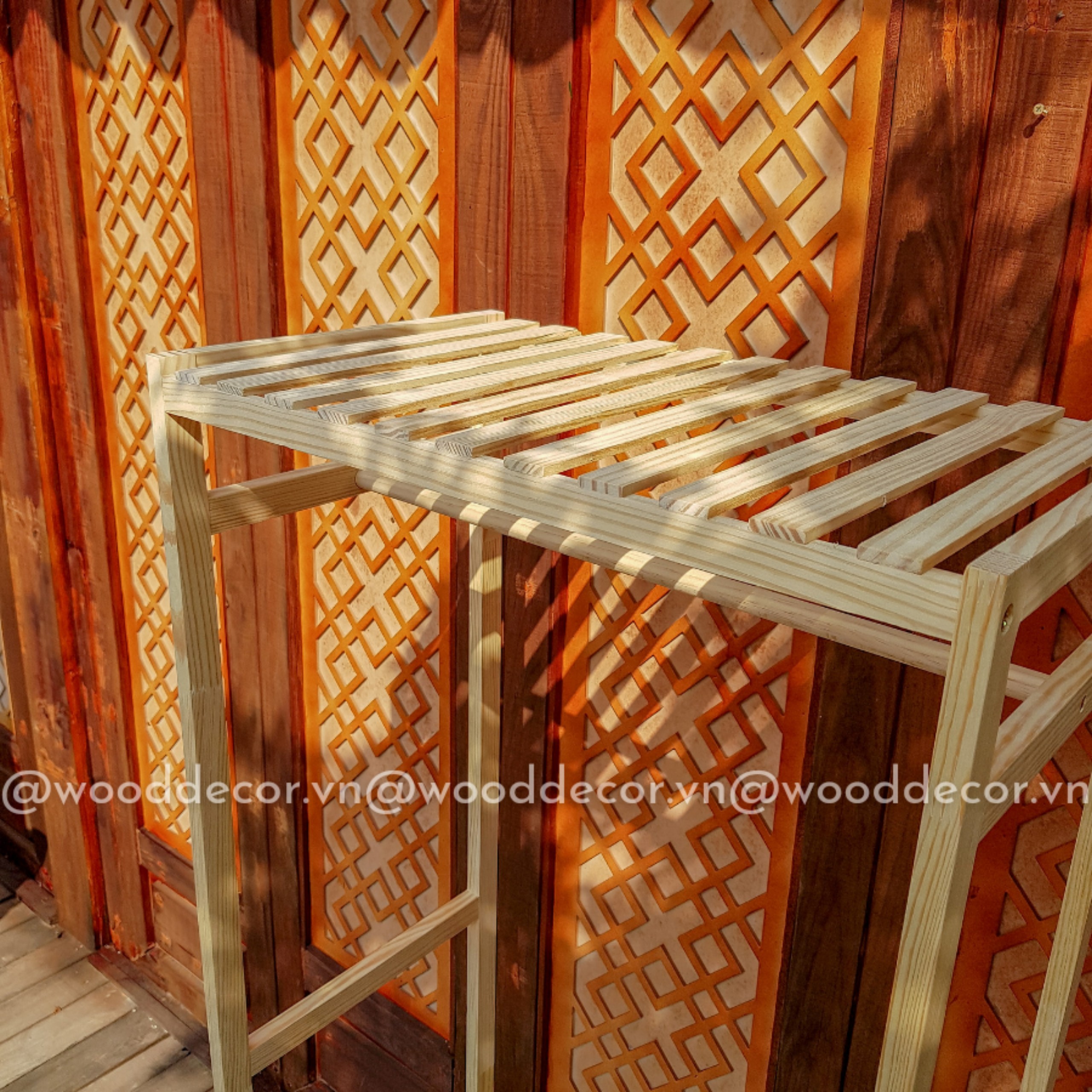 Wooden Shelf Hanger