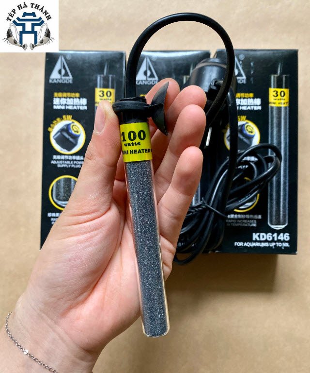[Hoàn Tiền 10%] Sưởi Bể Cá Mini 100W
