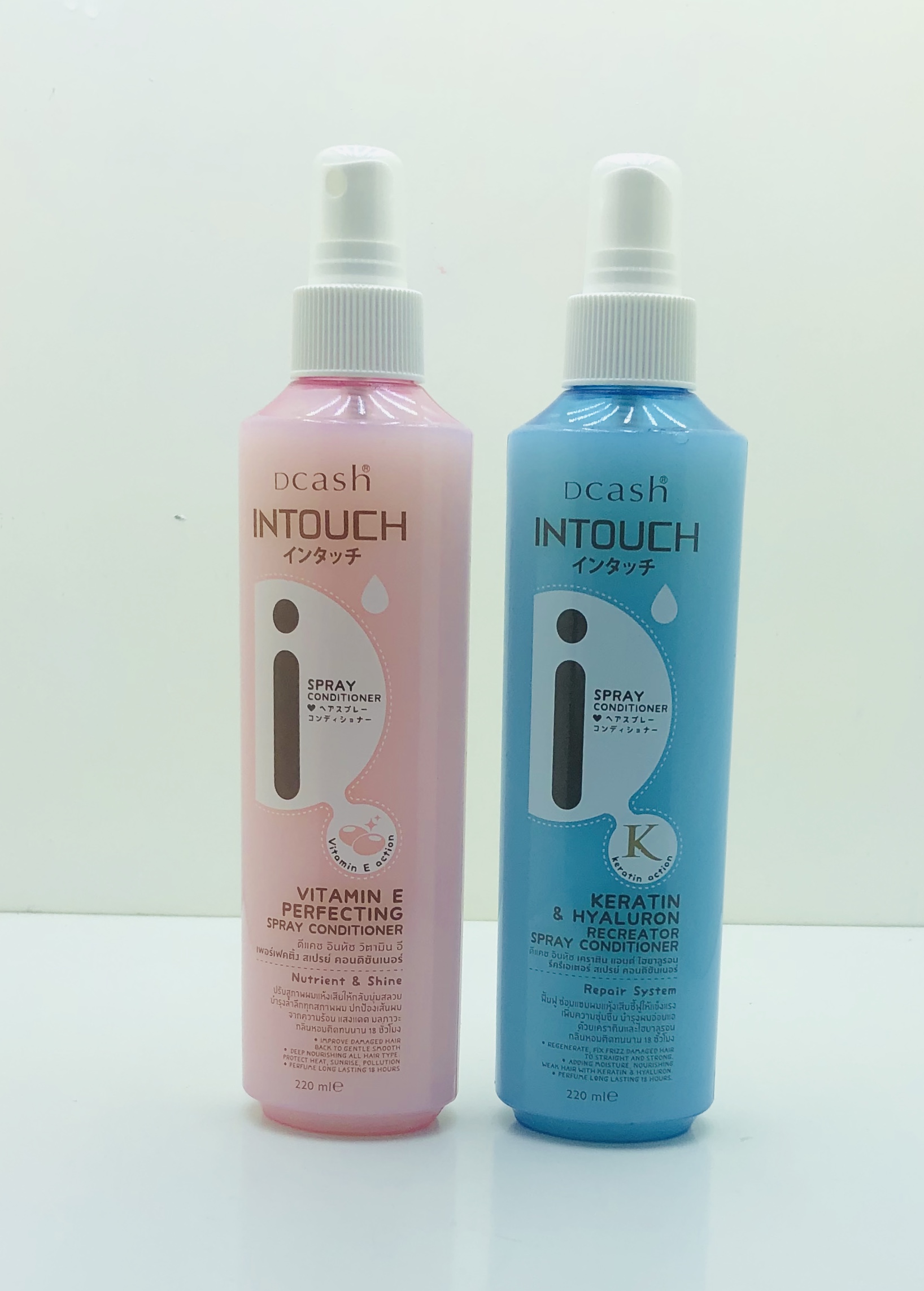 [HCM]Xịt Dưỡng Tóc Dcash INTOUCH phục hồi tóc hư tổn 220ml