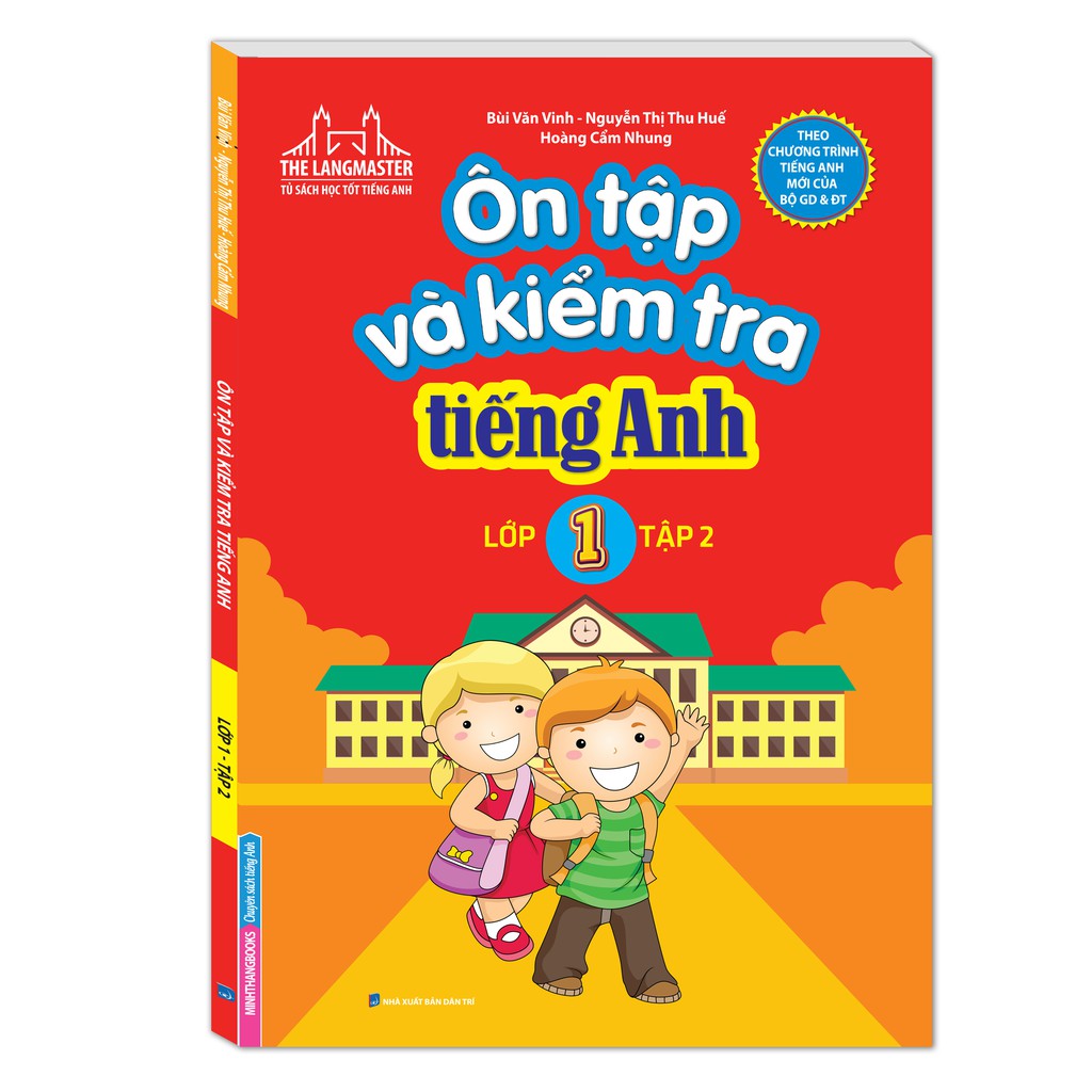 Sách - Combo Ôn Tập Và Kiểm Tra Tiếng Anh Lớp 1 (Trọn Bộ 2 Tập)