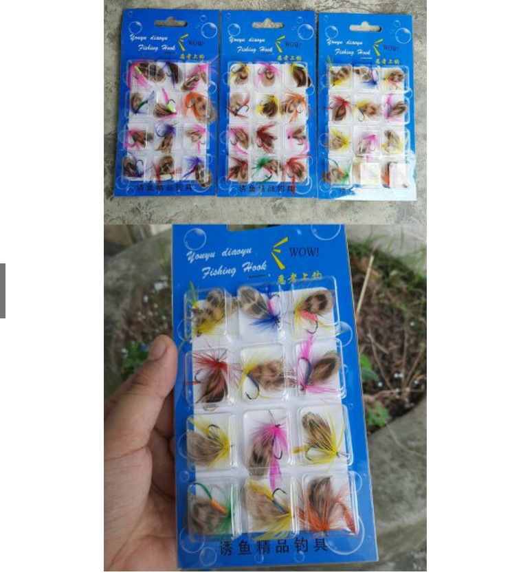 Sét 1 vỉ mồi muỗi 12 con siêu nhậy cá