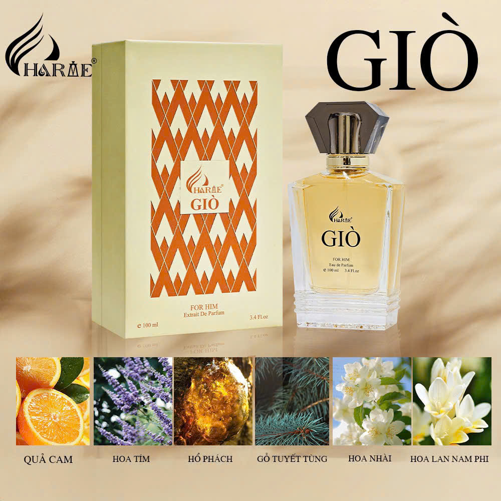Nước hoa charme giò 80ml - giò 100ml mới
