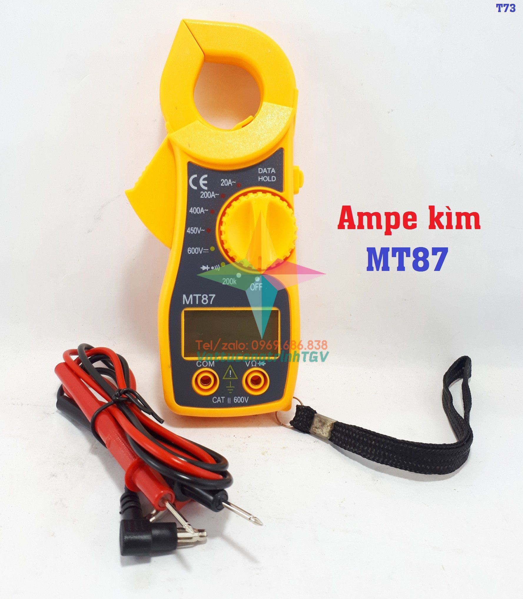 Ampe kìm mt87 bỏ túi